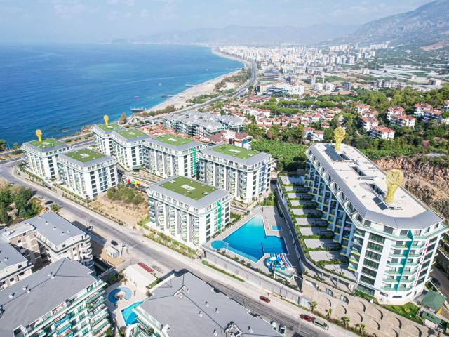 Buy apartment in Kargicak Alanya with furnished